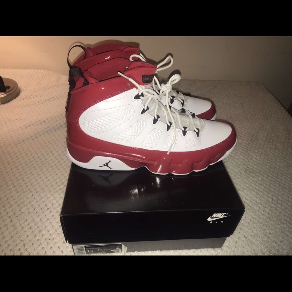Jordan “gym red” 9s